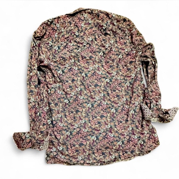 Men's Floral Patterned Shirt - Picture 2 of 4